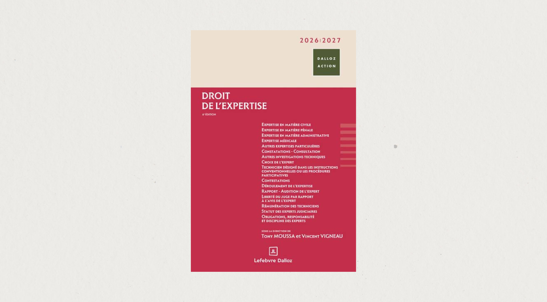 Illustration de l'article Droit de l'expertise 2026-2027 